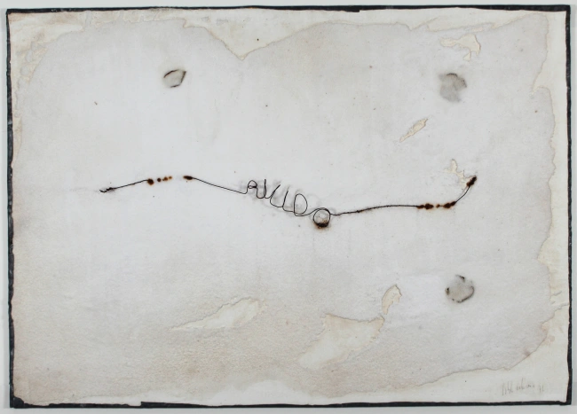 Pier Paolo Calzolari - Senza Titolo